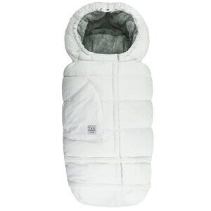 NWT 7AM Enfant Blanket 212 Stroller Footmuff in White